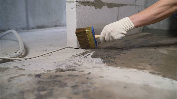 SJ Waterproofing Pros Interior Drainage System coverage map for Fanwood, NJ and surrounding area